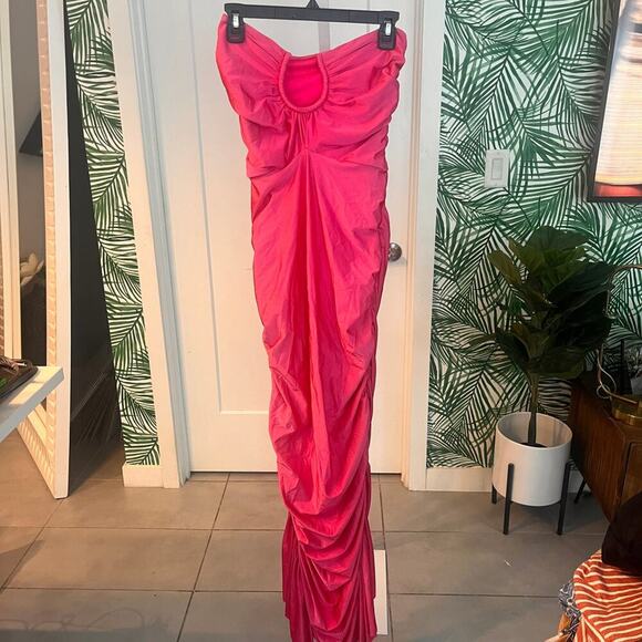 BaoBab Women's Fuchsia X REVOLVE Magalenha Maxi Dress Size Large MSRP $3… - Picture 2 of 13